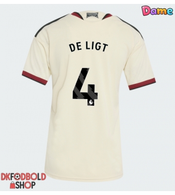 Manchester United Matthijs de Ligt #4 Tredje trøje Dame 2026-27 Kort ærmer